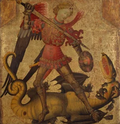 Saint Michel et le Dragon, c.1405